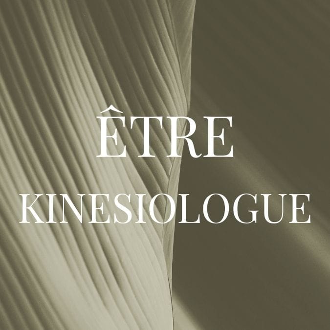 Kinésiologue
